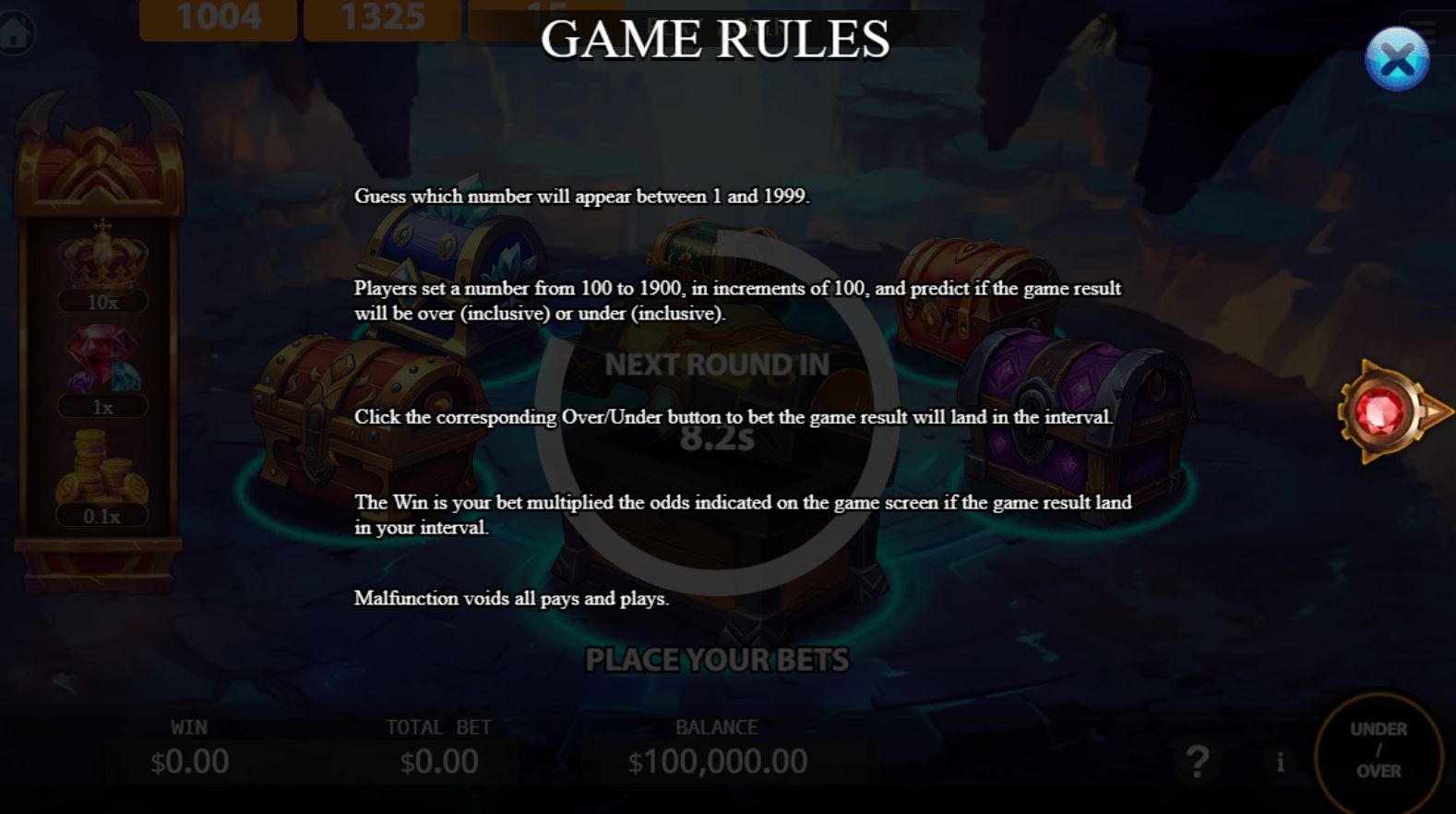 Awesome Treasure Online play